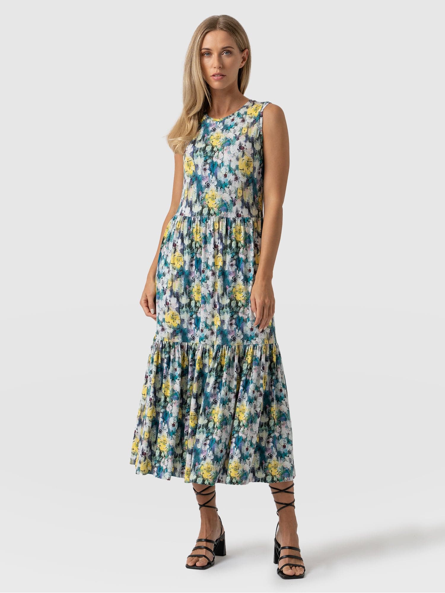 Greenwich Dress Misty Floral - Women's Dresses | Saint + Sofia® EU